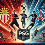 Ligue 1 soccer AS Monaco and Paris Saint-Germain